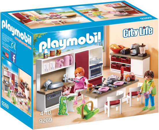 PLAYMOBIL City Life Leefkeuken - 9269