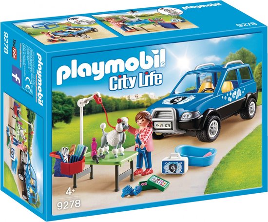 Playmobil City Life  9278 Mobiel Hondensalon