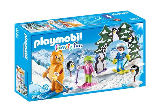 9282 - SKISCHOOLTJE / MONITEUR DE SKI AVEC ENFANTS