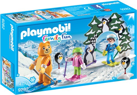 9282 - SKISCHOOLTJE / MONITEUR DE SKI AVEC ENFANTS