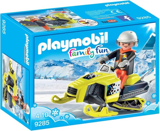 PLAYMOBIL Sneeuwscooter  - 9285