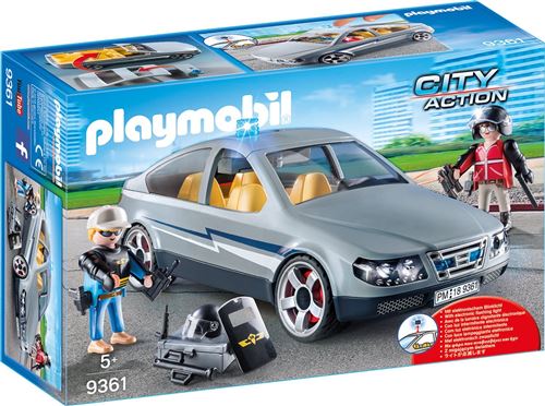 Playmobil City Action Sie-Anonieme Wagen 9361