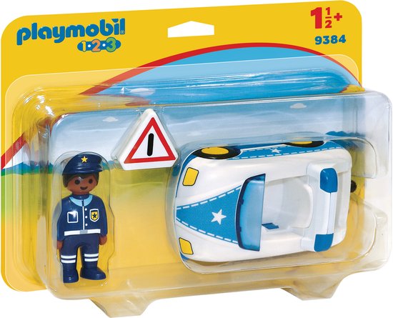 Playmobil 1.2.3 9384 Politiewagen