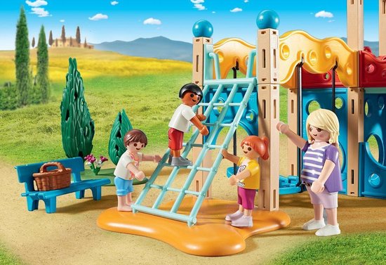 9423-GROTE SPEELTUIN / PARC DE JEU AVEC TOBOGGAN