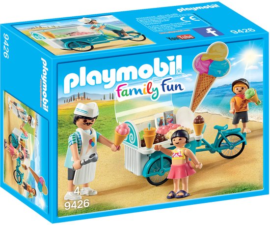 PLAYMOBIL Family Fun IJsjesverkoper - 9426