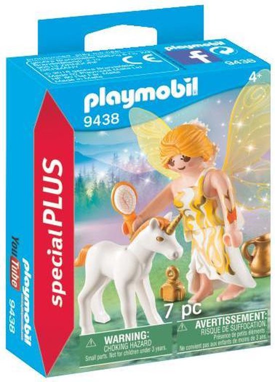 Playmobil 9438-Zonnefee met  eenhoornveulen