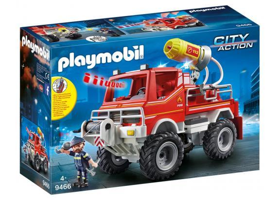 9466 Brandweer terreinwagen met waterkanon