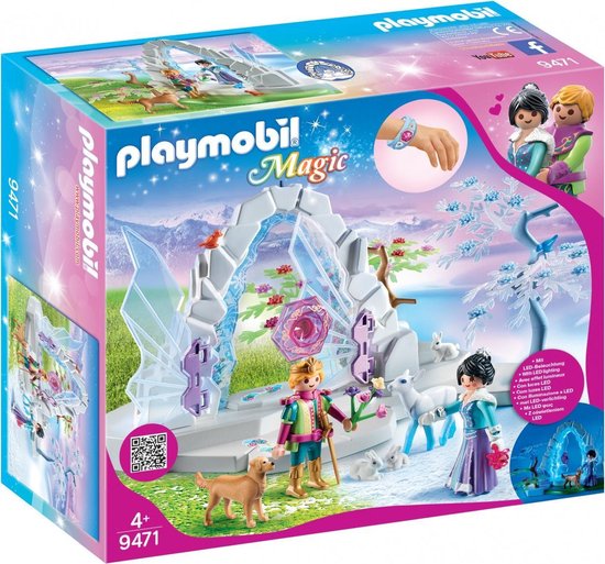 kristallen poort naar winterland - PLAYMOBIL
