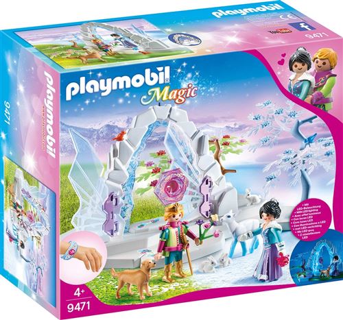 kristallen poort naar winterland - PLAYMOBIL