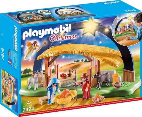 Playmobil 9494 - Kerststal met heldere ster