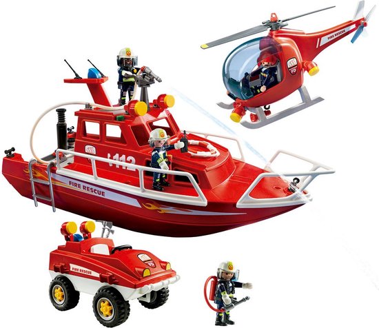 Playmobil City Action 9503 Mega Brandweer Set