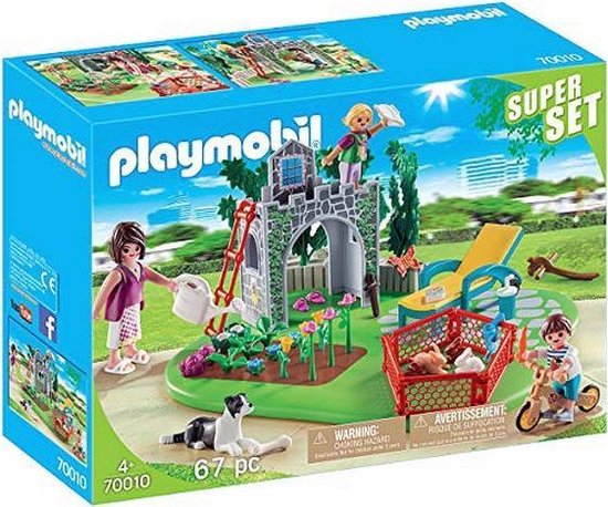 PLAYMOBIL SuperSet Familietuin - 70010