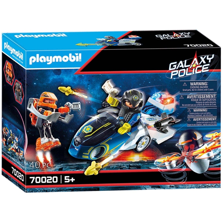 Playmobil Galaxy Politie Politie Motorfiets