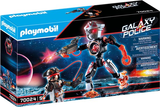 Playmobil Galaxy Politie Piraat Robot - 70024