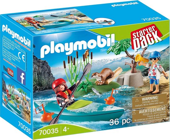 Playmobil 70035 - StarterPack Kayak training