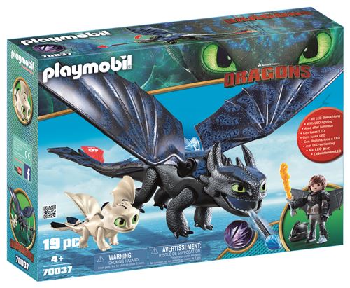 Playmobil Dragons 70037 Bijtkwijt en Hikkert met Babydraak