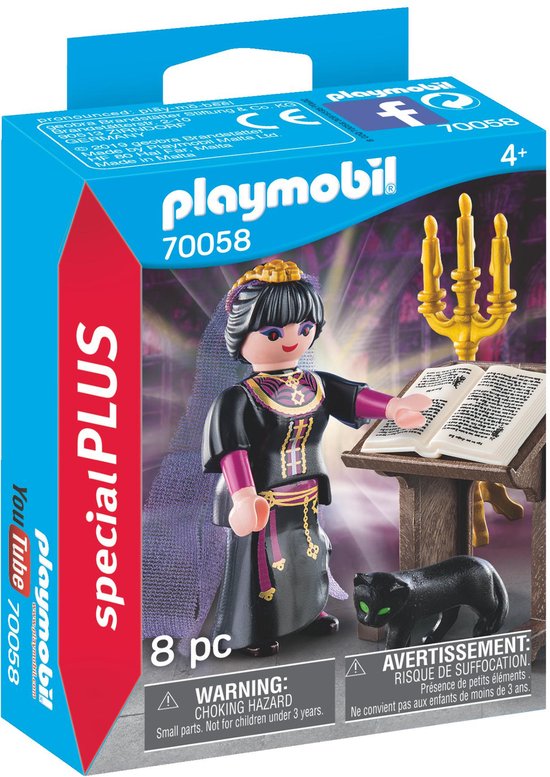 PLAYMOBIL Heks met toverboek - 70058