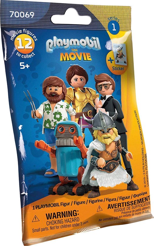 PLAYMOBIL: THE MOVIE 70069 Figures (Series 1) Willekeurig model