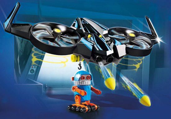 PLAYMOBIL THE MOVIE ROBOTITRON + DRONE