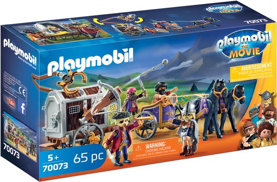 PLAYMOBIL: THE MOVIE 70073 Charlie met gevangeniswagon