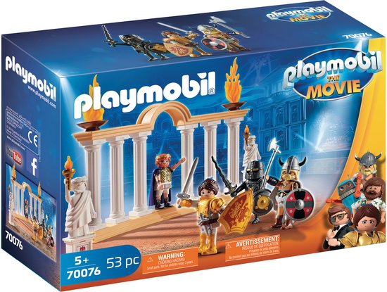 Playmobil The Movie 70076 Keizer Maximus in het Colosseum