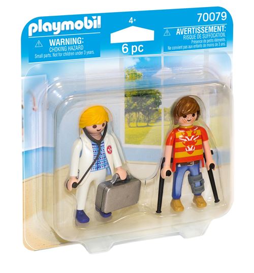PLAYMOBIL DuoPack Dokter en patiënt - 70079