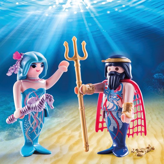 Playmobil Koning van de Zee & Zeemeermin - 70082