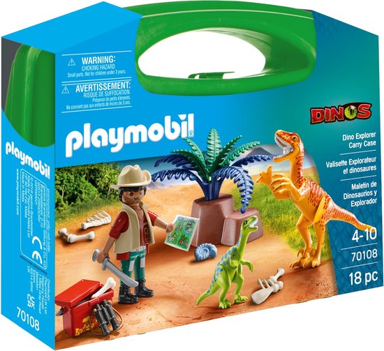 Playmobil Dino 70108 Meeneemkoffer met Dino