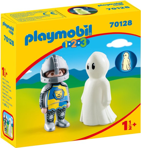 Playmobil 1.2.3 Ridder en spook