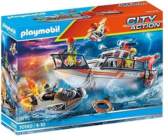70140 Brandbestrijdingsmissie met reddingskruiser