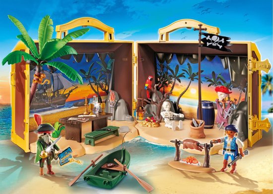 PLAYMOBIL  Meeneem pirateneiland - 70150