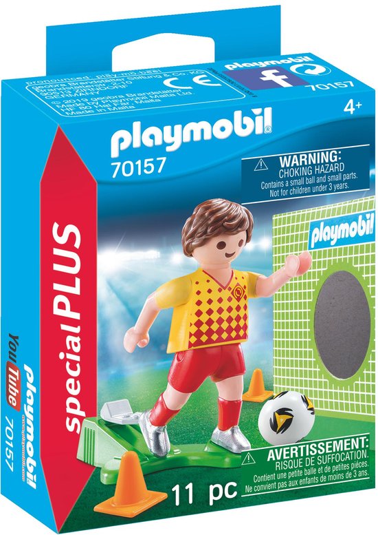 Playmobil Special  (70157) Plus Voetballer met doel
