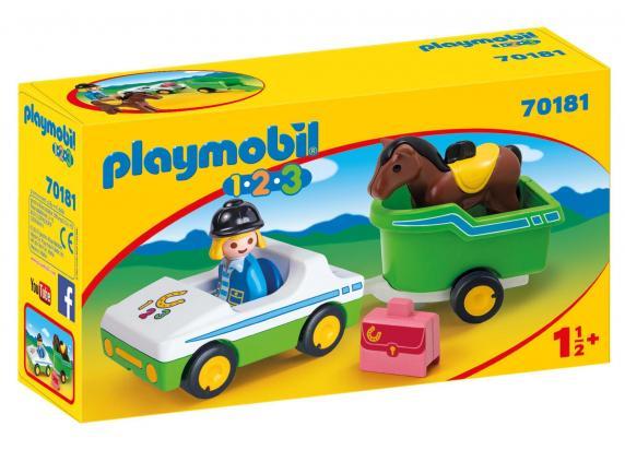 70181 Wagen met paardentrailer