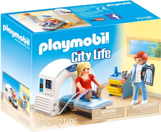 PLAYMOBIL City Life Radiologiekamer - 70196