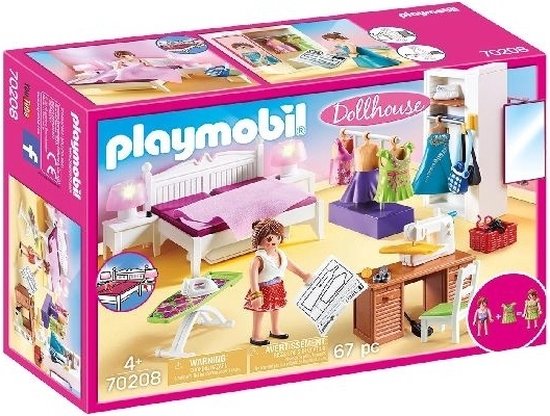 70208 Slaapkamer met mode ontwerphoek
