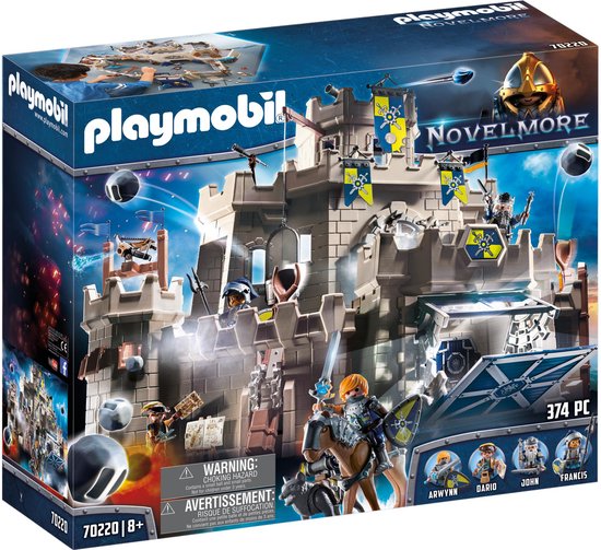 PLAYMOBIL Novelmore 70220 Grote burcht van de Novelmore ridders