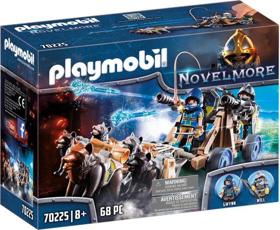 70225 Novelmore ridders met waterkanon en ridders
