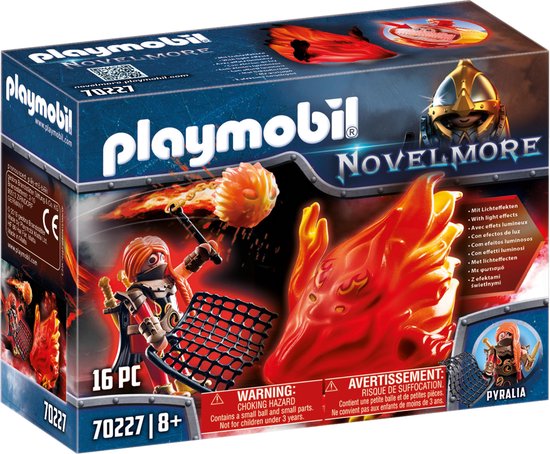 Playmobil Novelmore Burnham krijger & vuurgeest - 70227