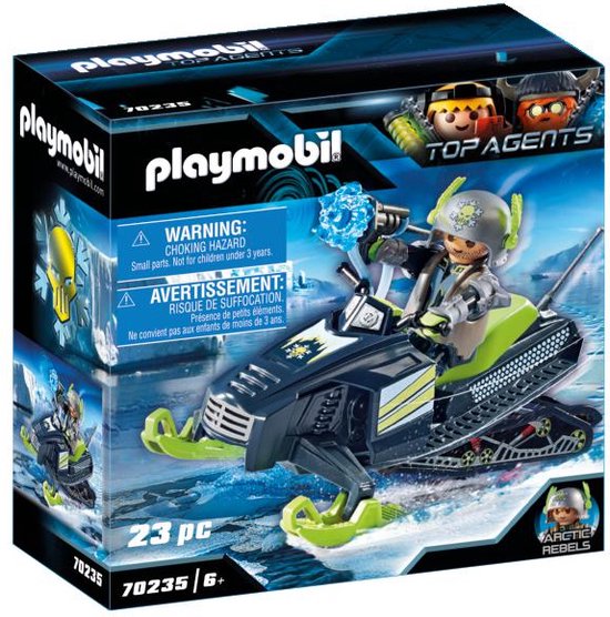 Playmobil Top Agents 70235 Arctic Rebels Ice Scooter