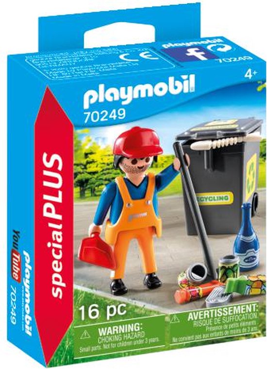 PLAYMOBIL Special Plus 70249 Straatveger