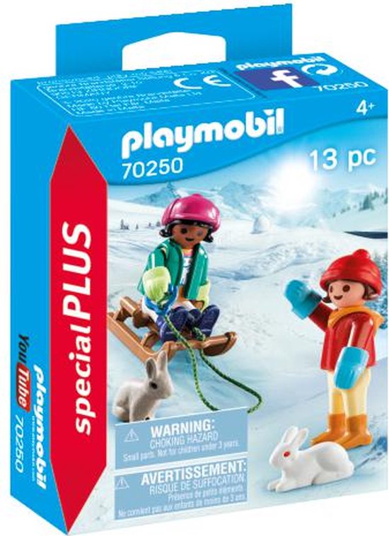 PLAYMOBIL Special Plus 70250 Kinderen met slee