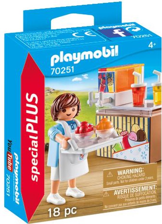 PLAYMOBIL Special Plus 70251 Slush-verkoper