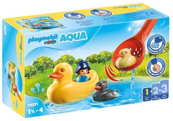 Playmobil 1.2.3 Aqua 70271 Eendenfamilie
