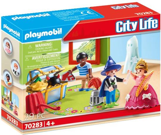 Playmobil City Life 70283 Kinderen Met Verkleedkoffer