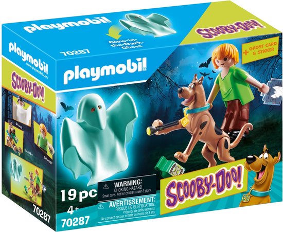 Playmobil Scooby-Doo! 70287 Scooby en Shaggy met geest