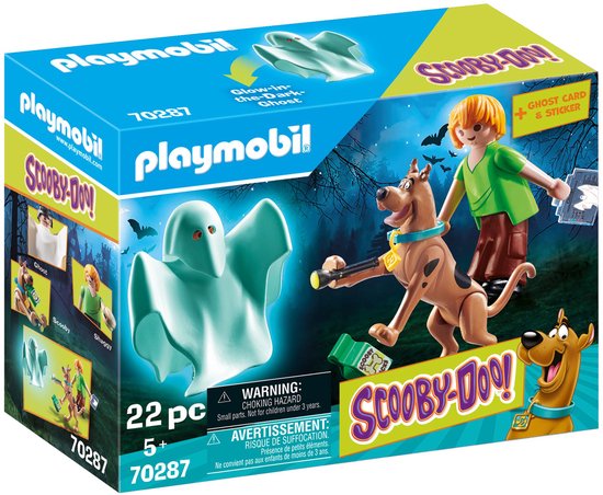 Playmobil Scooby-Doo! 70287 Scooby en Shaggy met geest