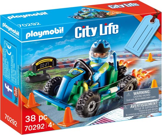 Playmobil City Life Kart Race - 70292