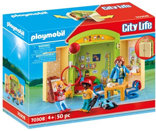 Playmobil City Life 70308 Kinderdagverblijf Speelbox