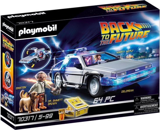 Playmobil Back To The Future 70317 Back To The Future DeLorean