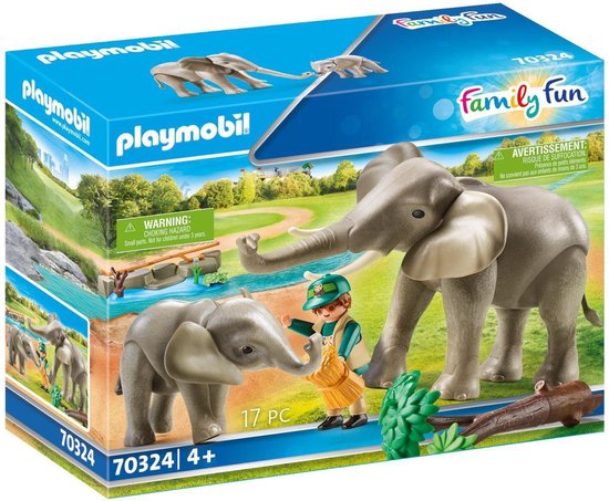 Playmobil Family Fun 70324 Olifantentoevluchtsoord